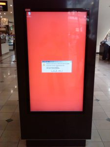 Digital Signage gone wrong