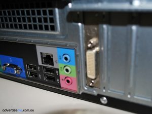 VGA video with dual video output VGA video with dual video output