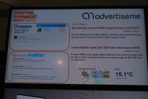 twitter foursquare news feed