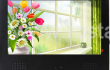 motion sensor lcd advertising display