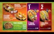 Digital Signage Menu Board example – TacoBell